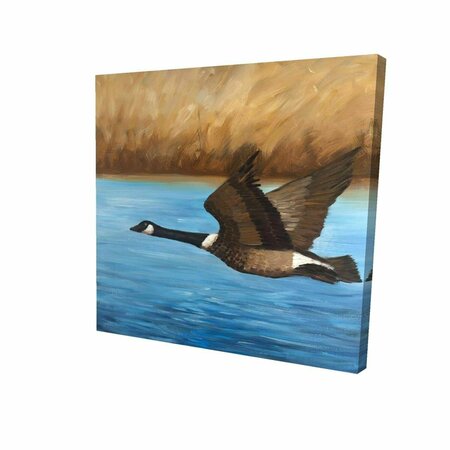 FONDO 12 x 12 in. Canada Goose-Print on Canvas FO2772707